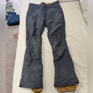 Men’s DC snowboarding pants dark gray
